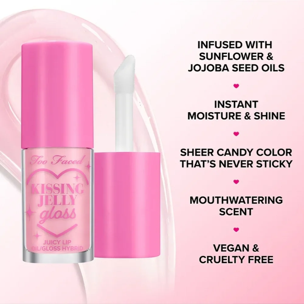 🌺Too Faced Dream A Little Dream Blush & Lip Gloss Set Pink Blush